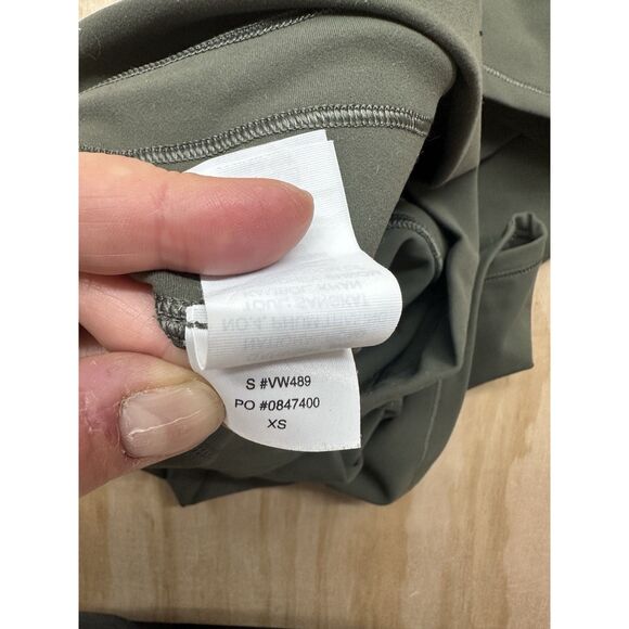 Vuori Women’s XS Leggings Wide Leg Dark Green Draw String VW489 Athletic Pants - Picture 3 of 6